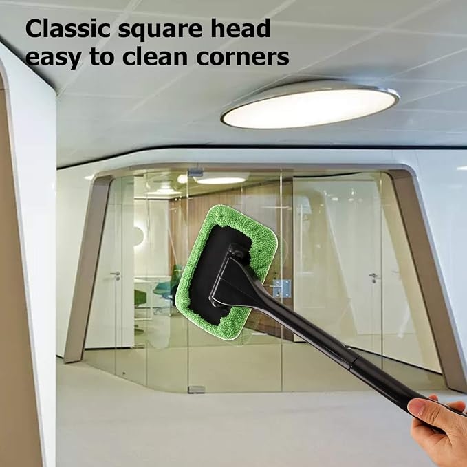Windshield Cleaning Tool Windshield Cleaning Wand Auto Window Cleaner, 5 Pieces - Image 4