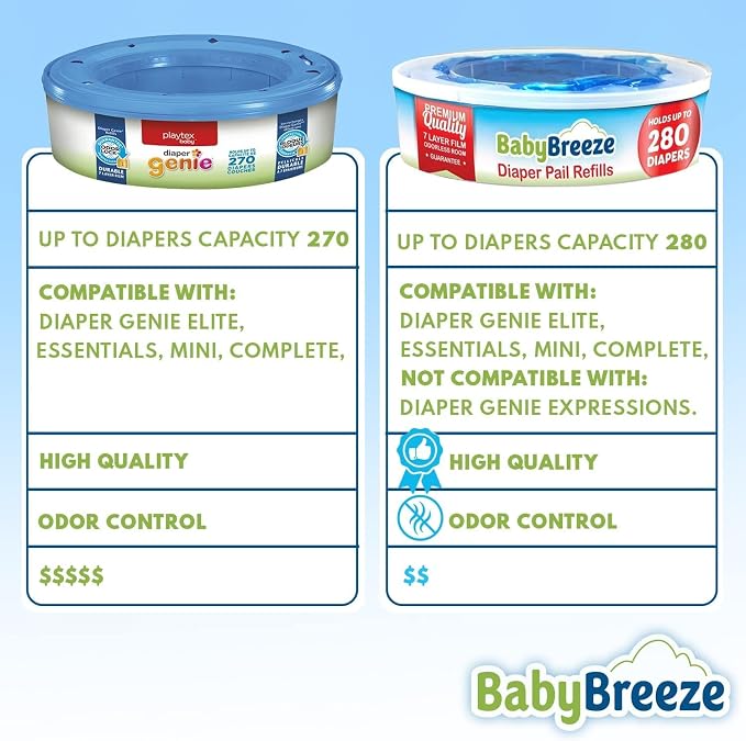 Diaper Pail Refill Bags Compatible - Image 9