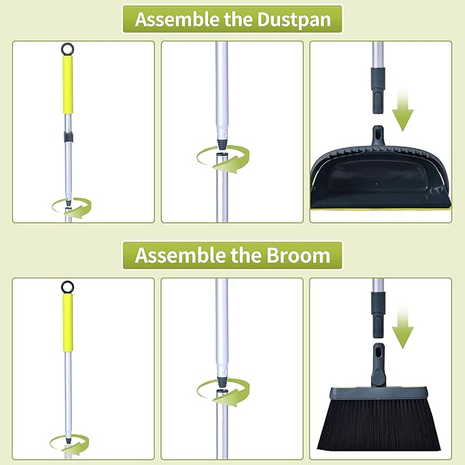 Broom and Dustpan Set for Home - Image 3
