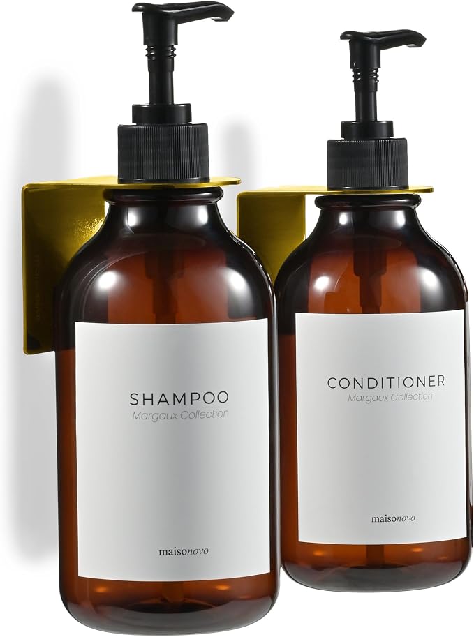 MaisoNovo Shampoo and Conditioner Dispenser by MaisoNovo-TheArtofSustainableLiving
