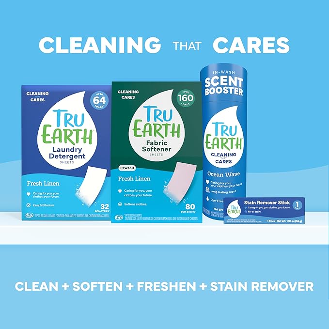 Tru Earth Compact Dry Laundry Detergent Sheets - Image 9