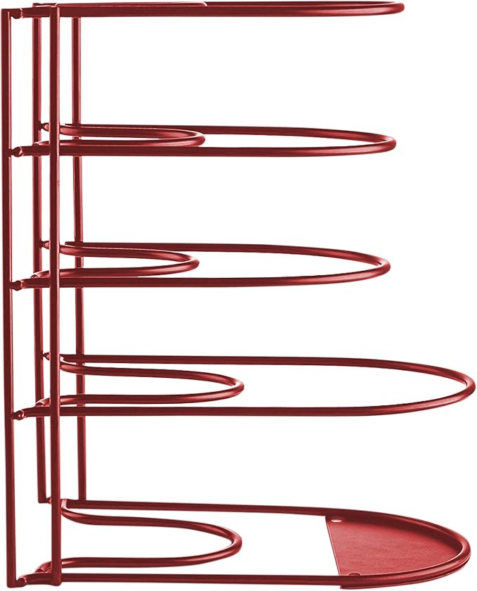Heavy-Duty Pots and Pans Organizer | 5-Tier Cookware & Lid Storage Rack | - Image 9