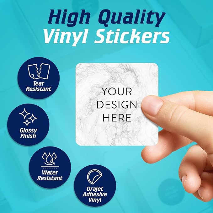 100 Custom Vinyl Stickers - Image 3