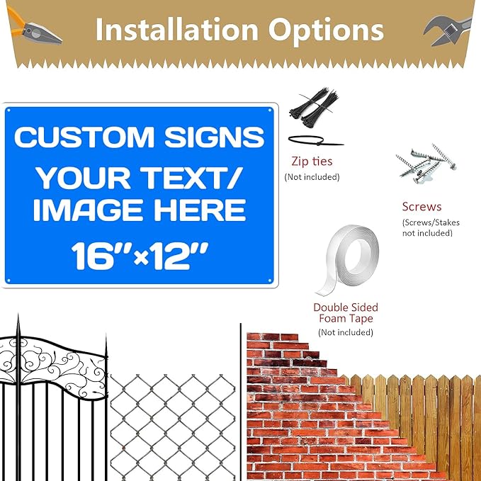 Personalized Aluminum Metal Signs - Image 4
