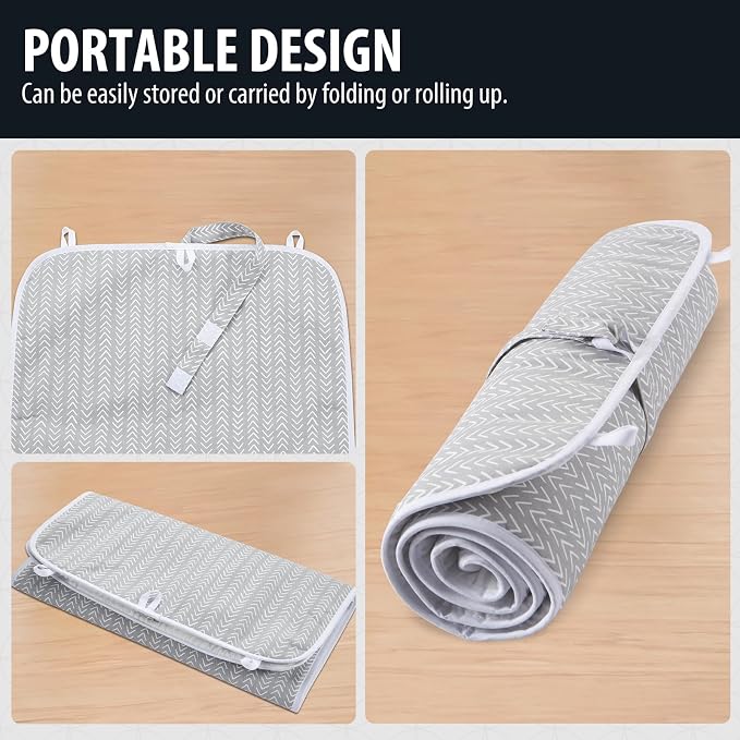 Seiritex Ironing Mat, Portable Ironing Pad 39.4 x 18.9 inch Table Top Iron - Image 4