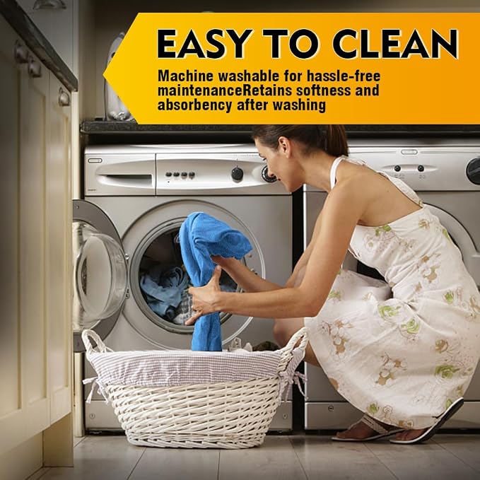 HOMEXCEL Car Drying Towels, 2 Pack Professional Microfiber Towels - Image 7