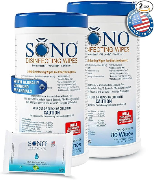 SONO Disinfecting Wipes by SONO