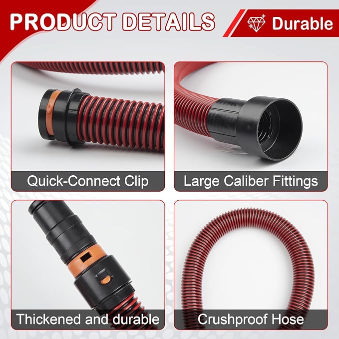 16FT Vacuum Hose Extension - Image 4