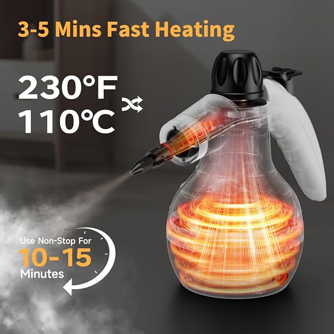 Steam Cleaner, Handheld Steam Cleaner - Image 2