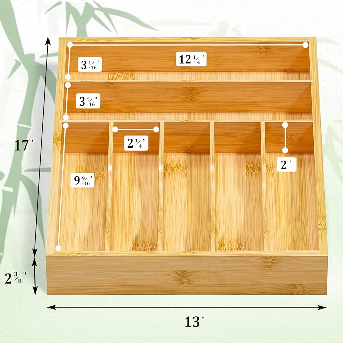 Flatware Organizer Silverware Drawer Organizer - Image 4