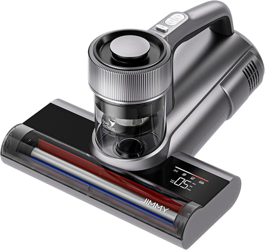Jimmy WB81 Mattress Vacuum Cleaner, Upgraded Roller Brush, Smart Dust Sensor LED by JimmyBedVacuumCleaner