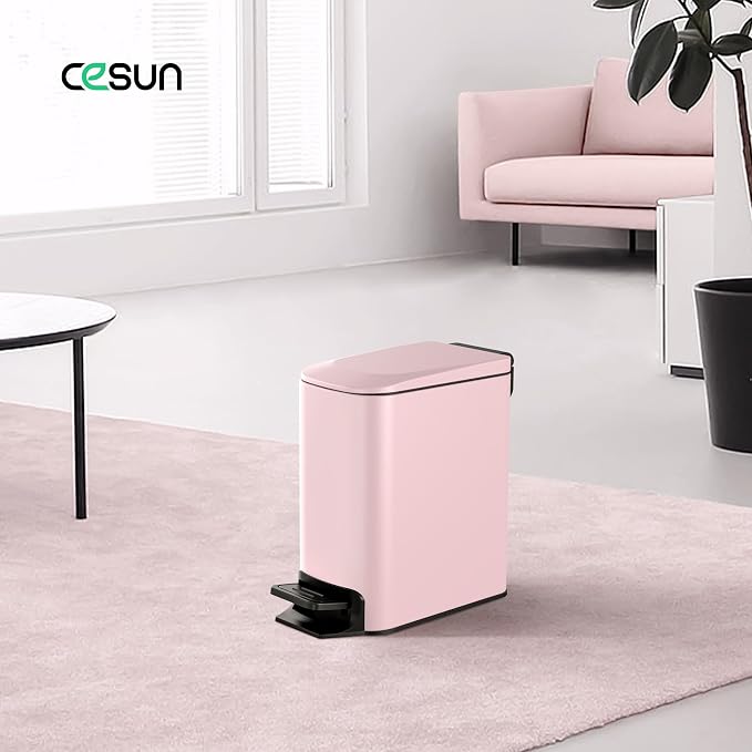 Cesun Small Bathroom Trash Can - Image 7