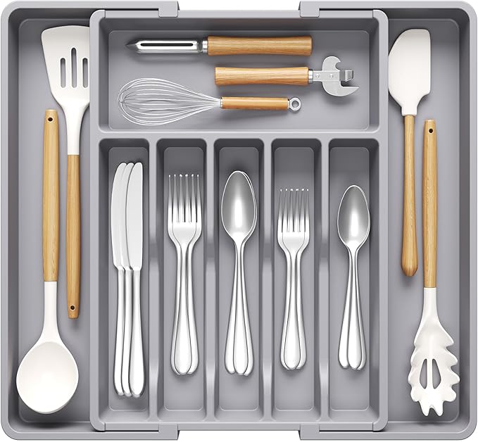 Lifewit Deep Silverware Drawer Organizer by Lifewit