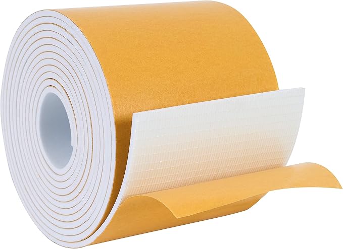 High Density Foam Weather Stripping Door Seal Strip Insulation Tape Roll by DualplexTalvania