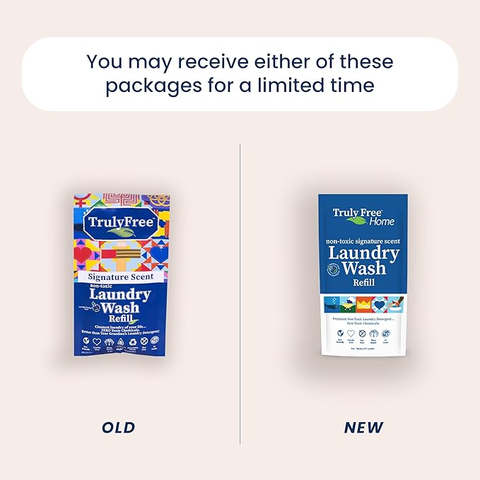 TRULY FREE - Laundry Detergent for Sensitive Skin + Signature Scent Fabric - Image 4