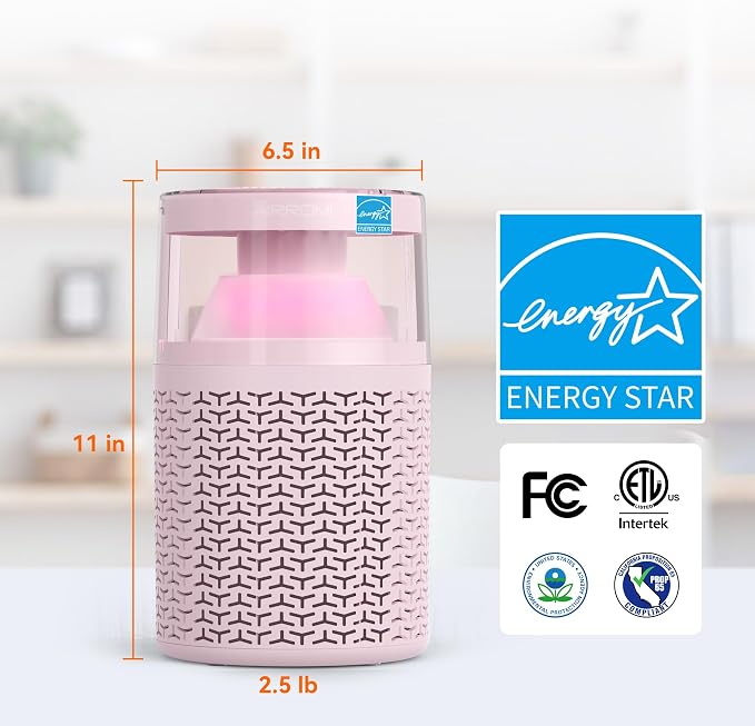 AIRROMI Air Purifiers for Bedroom Home, Activated Carbon Filter Cleaner - Image 9