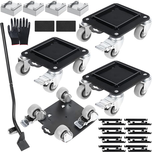 Furniture Movers with 4 Wheels, Heavy Duty Furniture Lift Mover Tool Set with by HometownCreek