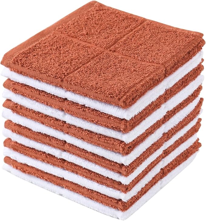 Glynniss Dishcloths Kitchen Highly Absorbent Dish Rags 100% Cotton Dish Cloths by Glynniss