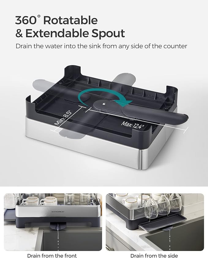SONGMICS Dish Drying Rack - Image 7