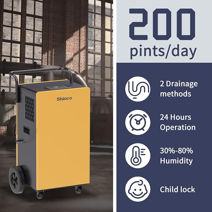 Shinco Commercial Dehumidifiers - Image 2
