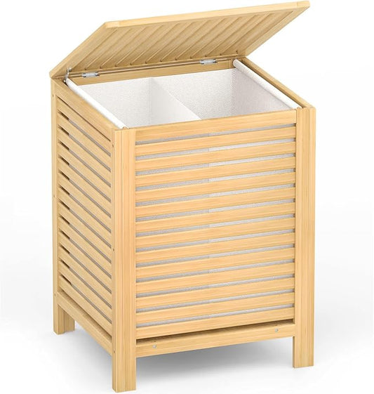 Homykic Bamboo Laundry Hamper by Homykic