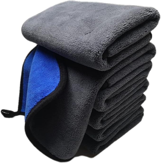 SOFTBATFY Ultrasoft, Thick and Quick Drying Car Microfiber Cleaning Towel by SOFTBATFY