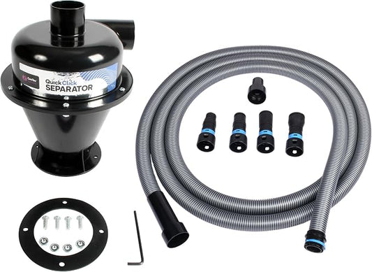 Cen-Tec Systems Quick Click Dust Separator and 16 Ft. Hose by Cen-TecSystems