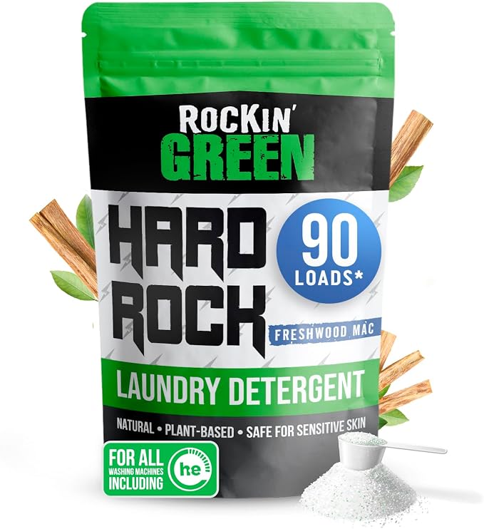 Rockin' Green Hard Rock Laundry Detergent by RockinGreen