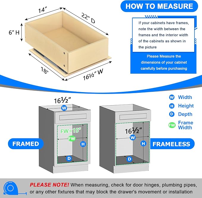 WelFurGeer Soft Close Pull Out Drawers - Image 3