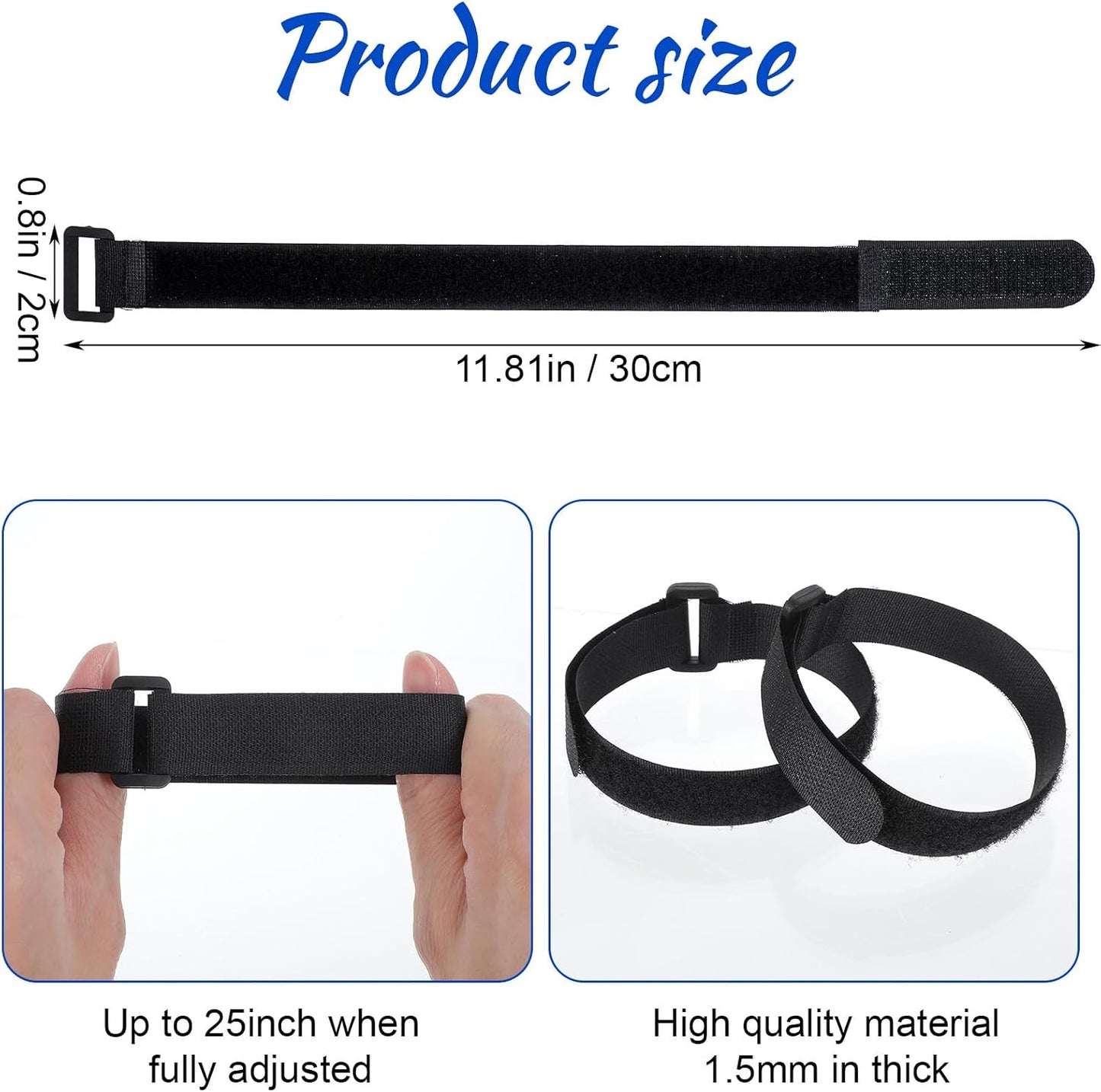 12 Pcs Sectional Sofa Strap for Couches, Heavy Duty Nylon Couch Connectors with Anti-Slip Grip, No Tools Needed to Lock Sliding Sofa Sections & Prevent Gaps