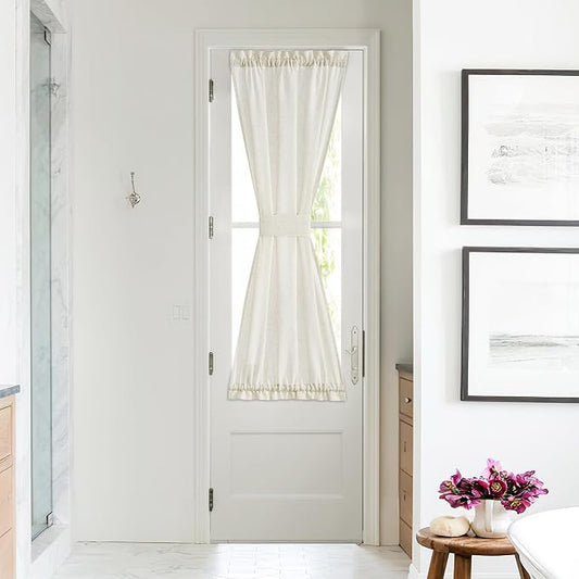 NICETOWN Linen Blend Small Window Curtains by NICETOWN