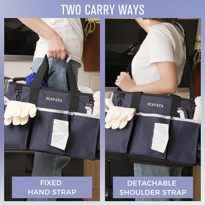 Wearable Caddy Bag, Cleaning Supplies Organizer - Image 6