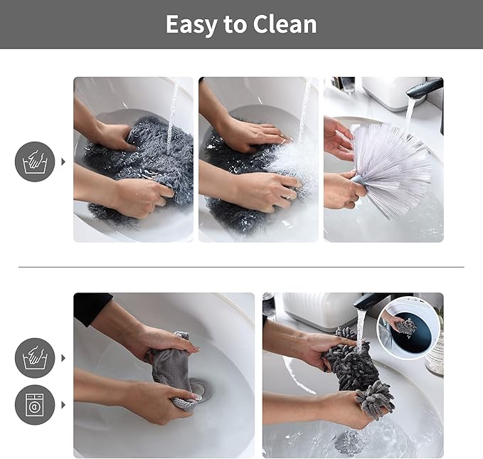 BOOMJOY Microfiber Feather Duster 7PCS, Bendable Dusters - Image 5