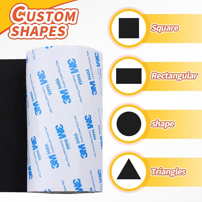 Felt Furniture Pads, Heavy Duty Felts Strip Roll - Image 3