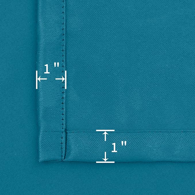 BGment Peacockblue Blackout Curtains - Image 7