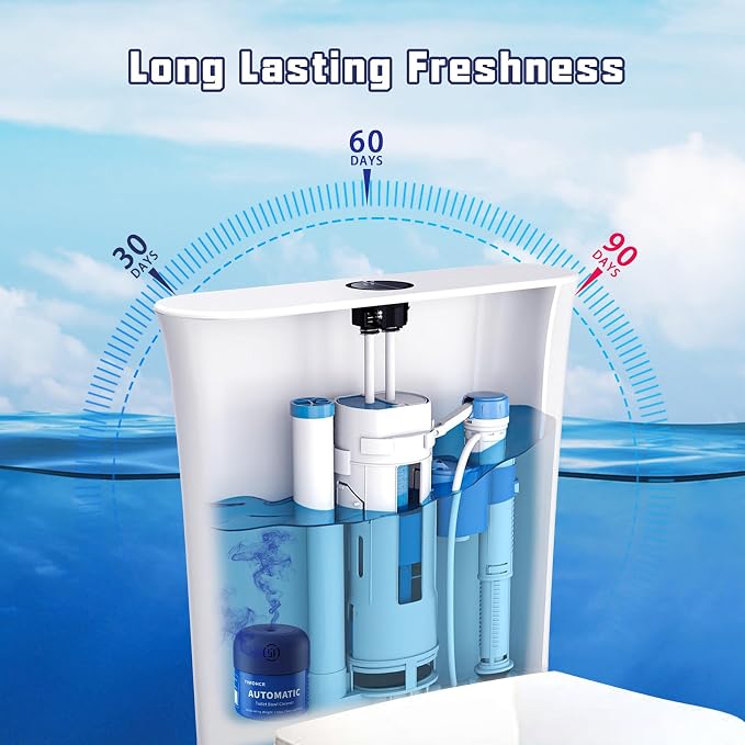 Toilet Bowl Cleaner, Automatic Long Lasting Continuous Toilet Bowl Cleaners - Image 3