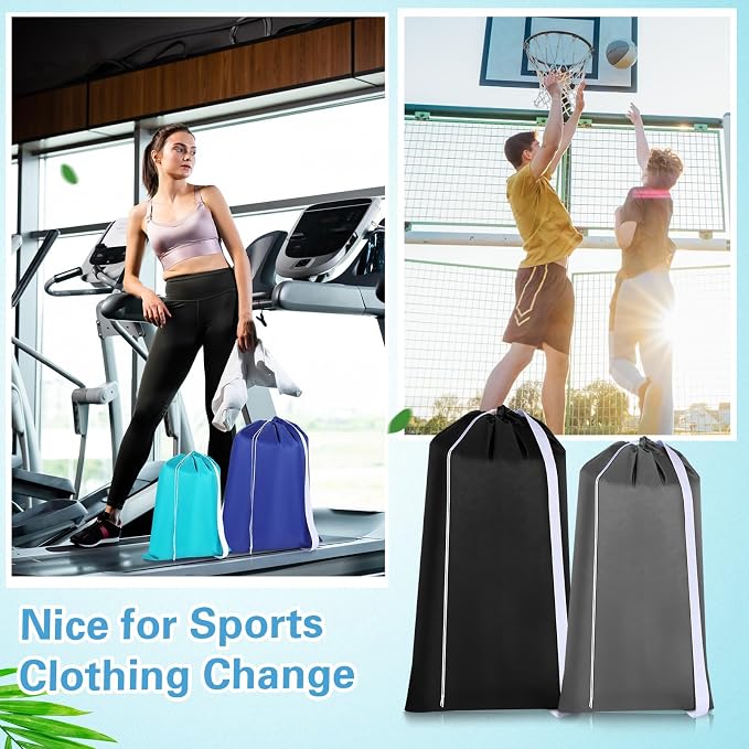 10 Pcs Nylon Extra Large Laundry Bag - Image 5