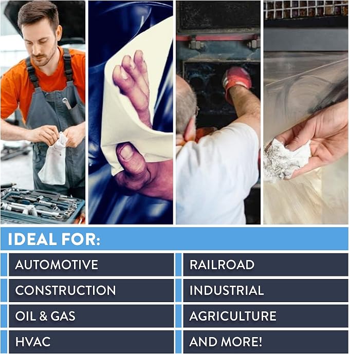 HD Hand & Tool Wipes – Heavy Duty Dual Purpose Cloths - Image 4