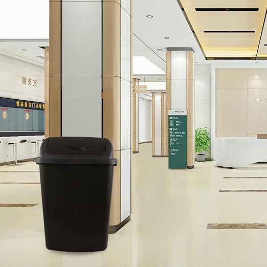 18 Gallon Large Plastic Kitchen Trash Can - Image 5