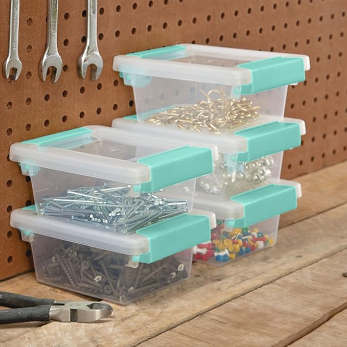 Sterilite 6-Pack Clip Box, Supplies and Office Items - Image 6