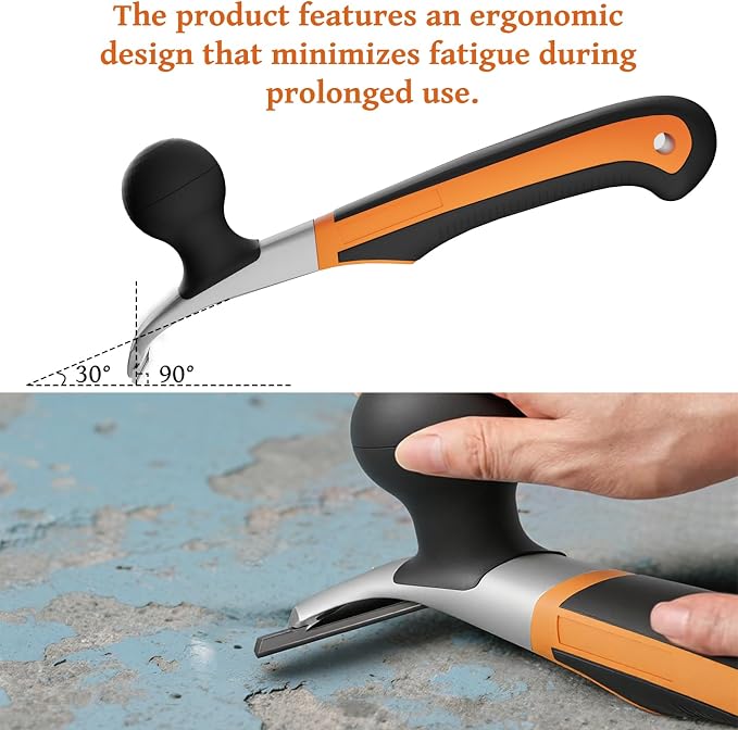 ‌Premium 2.5" Carbide Scraper Tool – Heavy Duty Paint, Putty Remover - Image 4