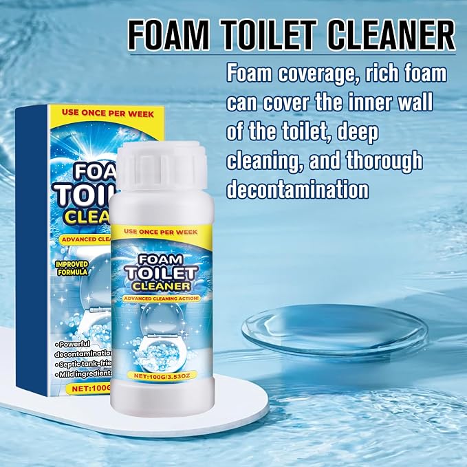 2PCS Foam Toilet Cleaner, New Powerful Foaming Toilet Bowl Cleaner, Foaming - Image 6