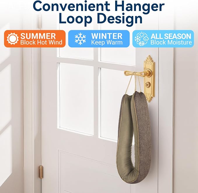 Door Draft Stopper for Bottom of Door, 36’’ Heavy Duty Under Door Draft Blocker - Image 6