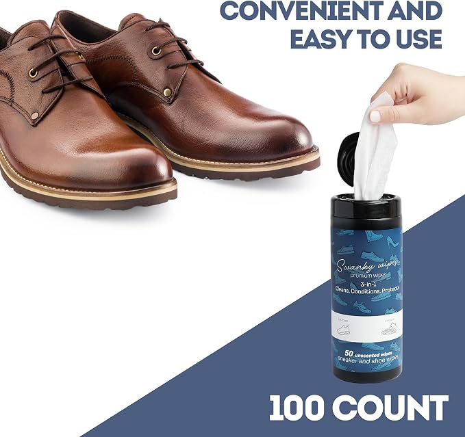Swanky Shoe Cleaner Wipes - Image 6