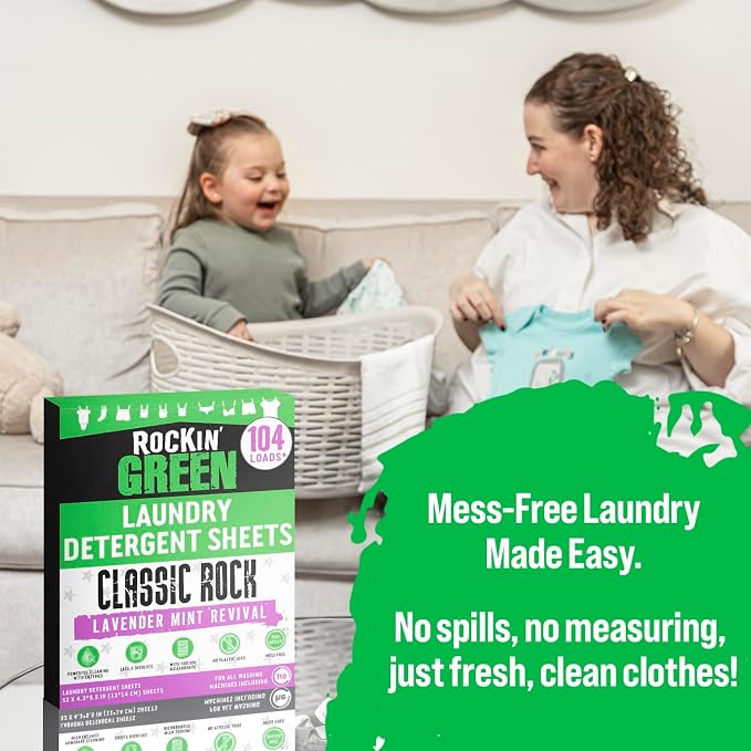 Rockin' Green Travel Laundry Detergent Sheets - Image 3