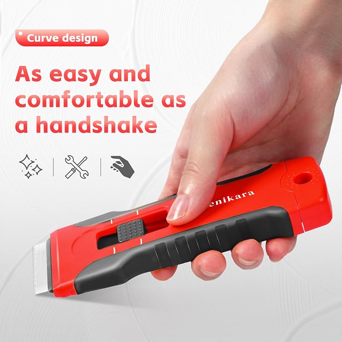 Upgraded Extractable & Magnetic Razor Blade Scraper Tool - Image 4
