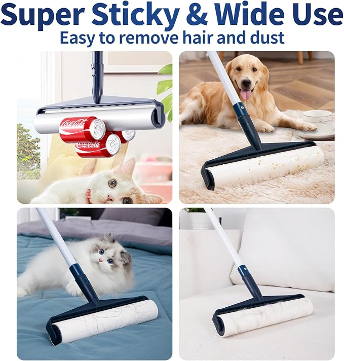 13.8in Lint Roller Refills Large Lint Roller Refill - Image 7