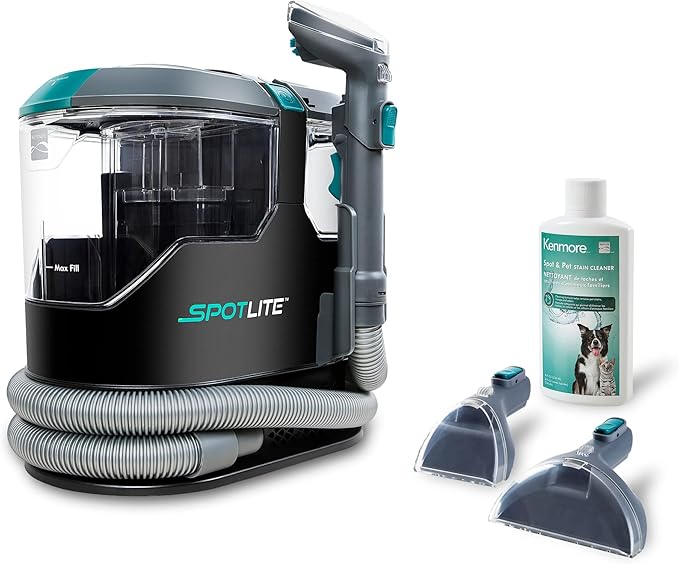 Kenmore KW2001 SpotLite Portable Carpet Spot Cleaner & Pet Stain Remover by Kenmore