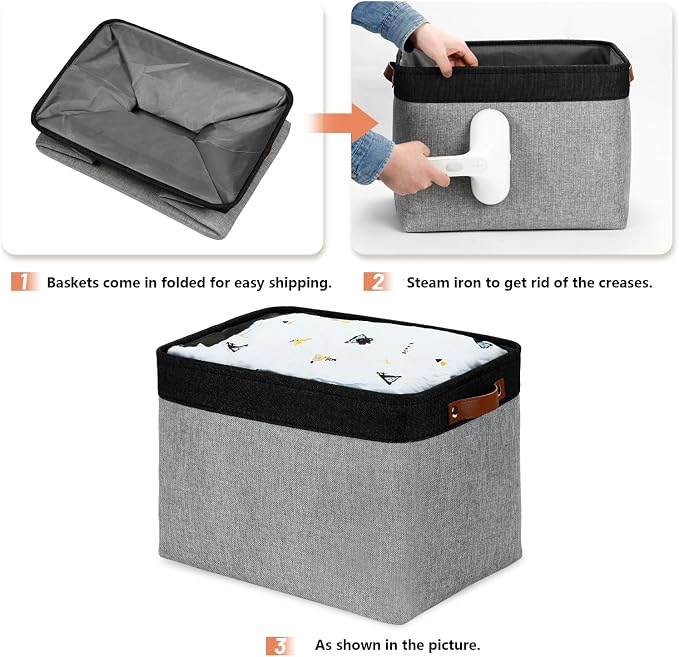 DULLEMELO Fabric Storage Bins - Image 6