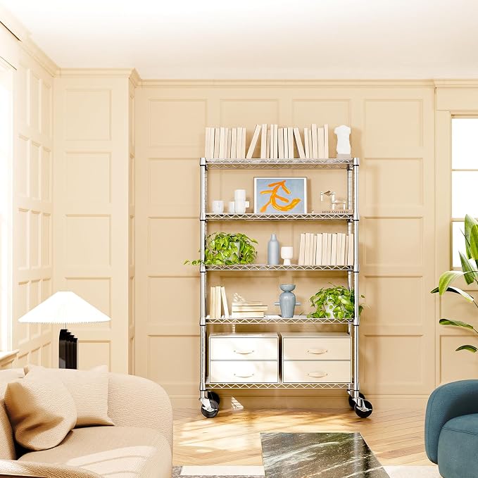 IZEUK 5-Tier Storage Shelving Unit - Image 7